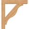 Ekena Millwork Funston Block Smooth Bracket w/ Offset Brace, Western Red Cedar, 7 1/2"W x 40"D x 44"H BKT0806X40X44FST05SWR - alternate 4